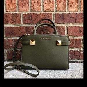 MK olive green crossbody